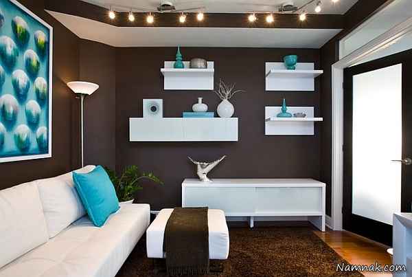 اتاق پذیرایی شیک و مدرن